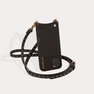 BANDOLIER phone case with strap and card holder - Nicole